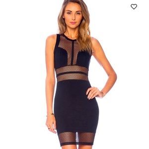 NBD Night Cap Bodycon Dress. Size L
